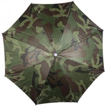 Portable Camouflage Rain Umbrella Hat