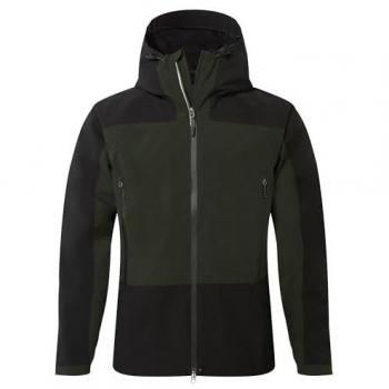 Green Hooded Craghoppers Expert Active Waterproof Jacket