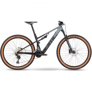 BMC Fourstroke AMP LT Three VTT gris noir – Petite
