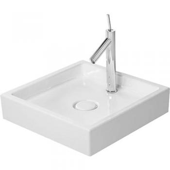 Lavandino da appoggio Duravit STARCK 1 47 x 47 cm bianco