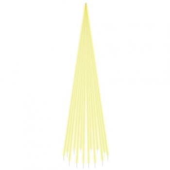 VidaXL 800 cm Flagpole Christmas Tree with 1134 Warm White LEDs