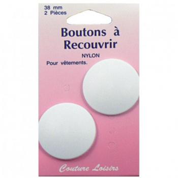 Hemline Nylon Self-Cover Buttons 38mm