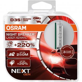 OSRAM Ampoule, projecteur longue portée XENARC® NIGHT BREAKER® LASER D3S 66340XNN-HCB VW,AUDI,MERCEDES-BENZ,Golf VII Schräg