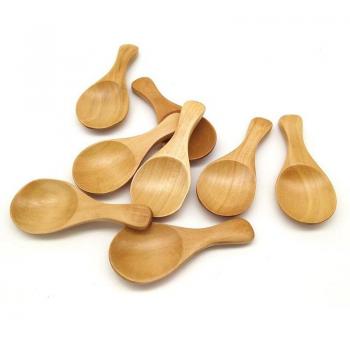 Small Wooden Teaspoons for Honey & Jam