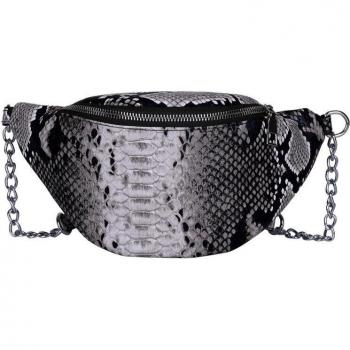 Nylon Leopard Print Waist Bag
