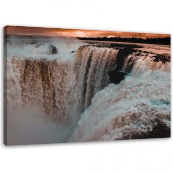 Cuadro de Naturaleza Cataratas del Niágara 60x40 Beige