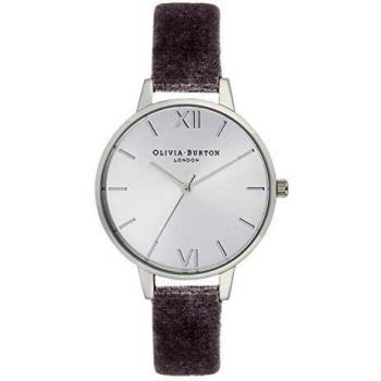 Montre Olivia Burton OB16DE04 – Design Classique, Quartz, Bracelet Gris