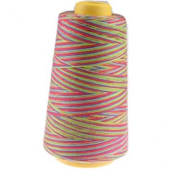 Fil Couture Multi‑Couleurs 3000Y 40S/2 – Polyester Économique, Machine à Coudre