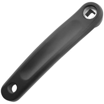 Unisex Diamond Taper Left Hand Crank – 175 mm Aluminium Prowheel Noir