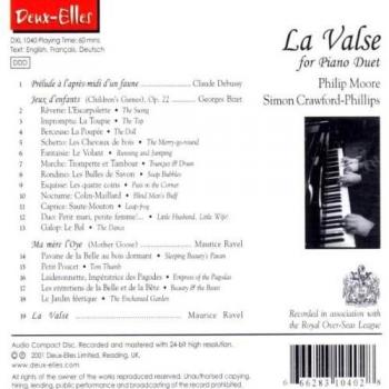 La Valse for Piano Duet