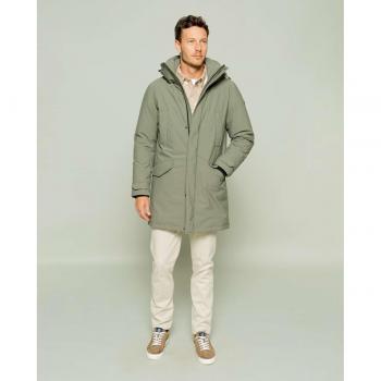 Parka Impermeable Scotta Verde Khaki