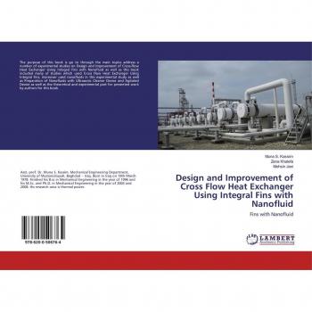 Design and Improvement of Cross Flow Heat Exchanger Using Integral Fins with Nanofluid