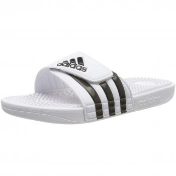 Adidas Adissage Slides White/Black Men's Size 10