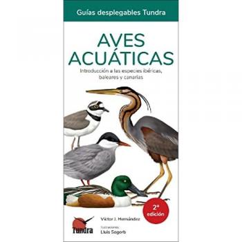 Aves acuáticas-guias desplegables tundra