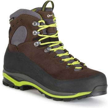 AKU Superalp V-Light GORE-TEX Wanderstiefel braun/schwarz/gelb