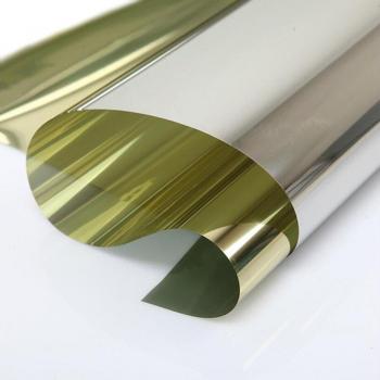 20 x 10ft (0.5x3m) 15% Silver Gold Heat Reflective Tint