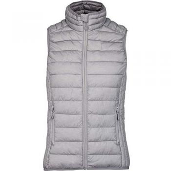 Légère Damenjacke ohne Ärmel von Kariban in Silber 2XL