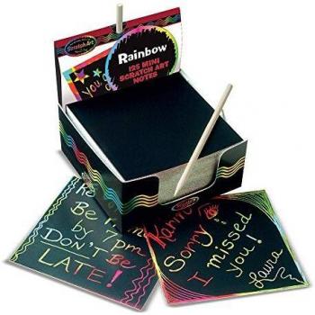 Rainbow Scratch Art Note Pad by Melissa & Doug