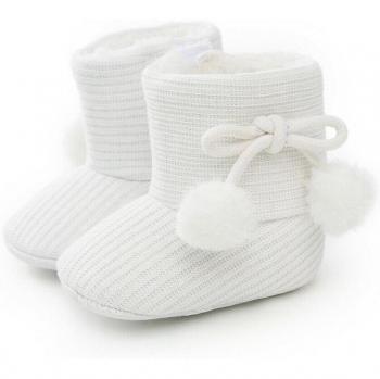 Chaussons d'hiver en peluche pour bébés