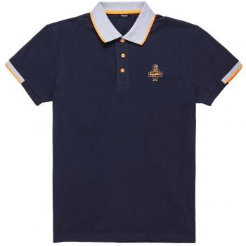 RefrigiWear Men's Stylish Blue Polo Shirt, Size S