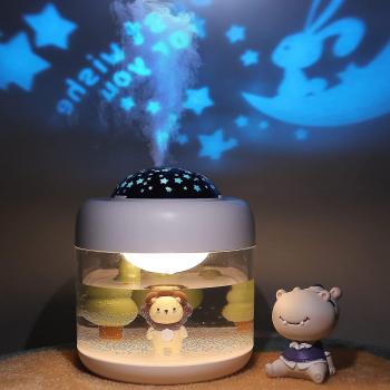 Humidificateur silencieux pour la chambre : veilleuse et étoiles