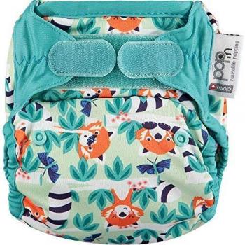 Close Pop-in Stoffwindeln, umweltfreundlich, wiederverwendbar, für die Geburt bis zum Töpfchen, Bambus, roter Panda-Aufdruck