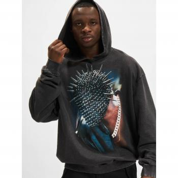 MisterTee Kapuzensweatshirt MisterTee Thorned Mask Oversize Hoody (1-tlg)