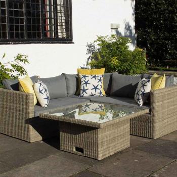 Wentworth 4 Piece Corner Lounging Set