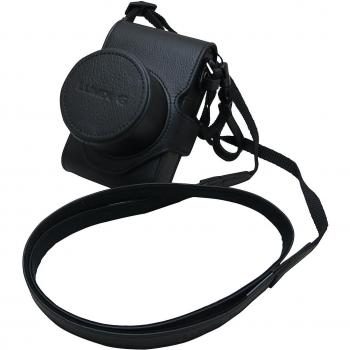 Panasonic DMW-CGK28E-K Leather Pouch for DMC-GM1