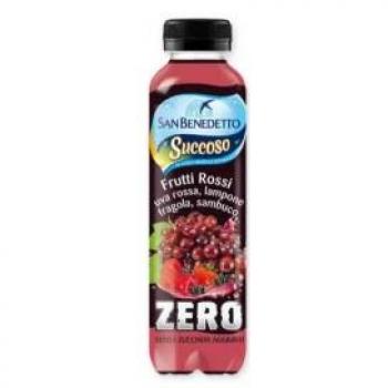 SAN BENEDETTO SUCCOSO FRUTAS ROJAS ZERO PET SIN AZÚCAR 40CL