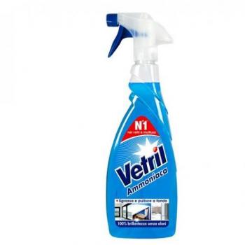 Vetril Ammoniaca Multiuso e Vetri 650ml