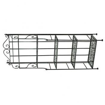 IPERBRIKO Hochregal Metall schwarz 28 x 60 x h 180 cm