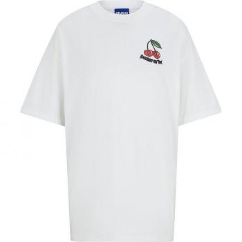 Hugo T-Shirt Tee-B Weiss Damen Größe: M 5052122910000