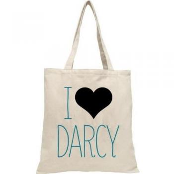 Darcy Heart Tote Bag by Gibbs Smith New Book