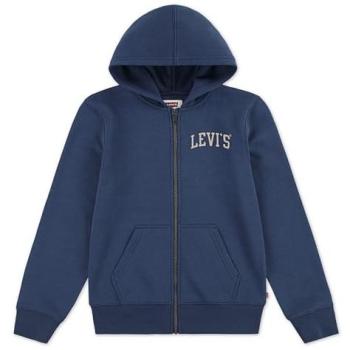 Levi's Blue Legendary Logo Full‑Zip Hoodie for 12–14 Year‑Old Boys