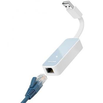 ADAPTADOR DE RED TP-LINK UE200 USB 2.0 A RJ45 100 MBPS PLUG PLAY CON MAYOR COMPATIBILIDAD