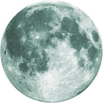 Glow-in-the-Dark Moon Wall Decoration