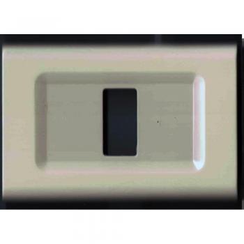 Plaquette ABS Magic Elite Bticino Blanc Mat