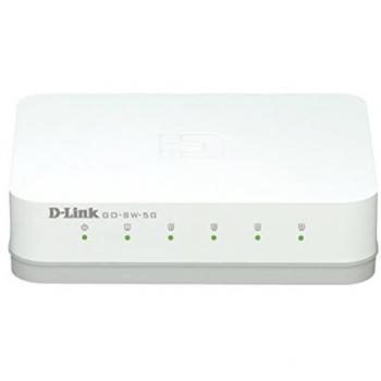 D-Link GO-SW-5G 5 Port Unmanaged Gigabit Desktop Switch