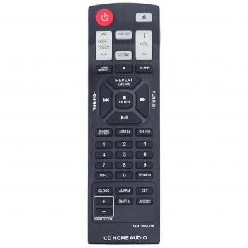 Télécommande Audio Mini Hi‑Fi Akb73655739 – Noir (CM9940)