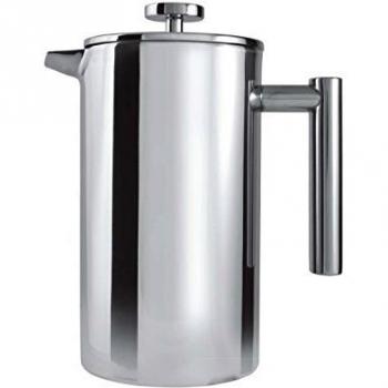 Café Ole 6-Cup Mirror Stainless Steel Coffee Maker