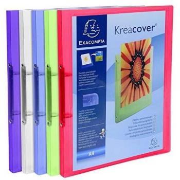 Exacompta Assorted Chromaline 2-Ring Binders 15mm A4