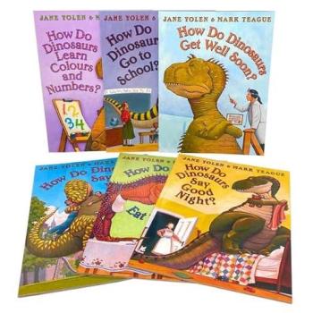 HARPERCOLLINS How Do Dinosaurs Collection 6 Books Collection Set Get Well Soon Say I Love You