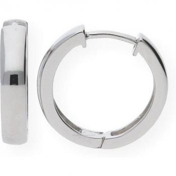 JuwelmaLux Paar Creolen 925 Silber mit Schmucketui
