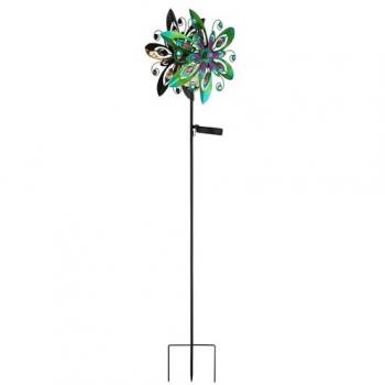 Warmweiß‑LED-Garland 124 cm – Glubos Solarleuchte
