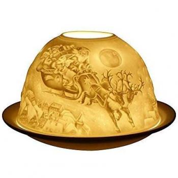 Flying Sleigh Illuminated Tealight Holder – Welink 90027