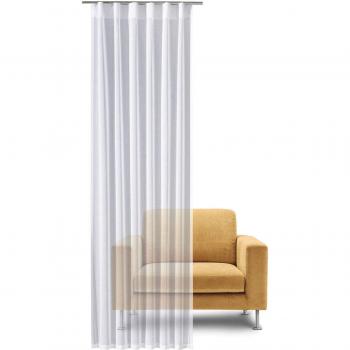 GERSTER Gardine Naila, transparent, 140 cm x 245 cm, Fertigschal