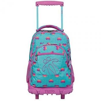 Mochila escolar con ruedas TOTTO Renglon