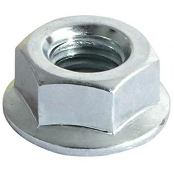M12 Hex Flange Nuts with Serrated Edges Pack of 100