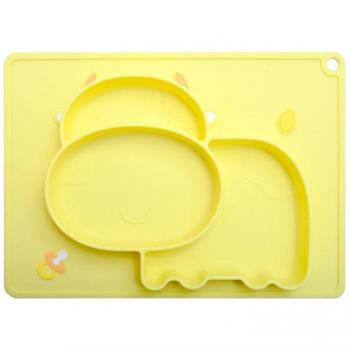 Child's First Plate – Soft Silicone Feeding Dish